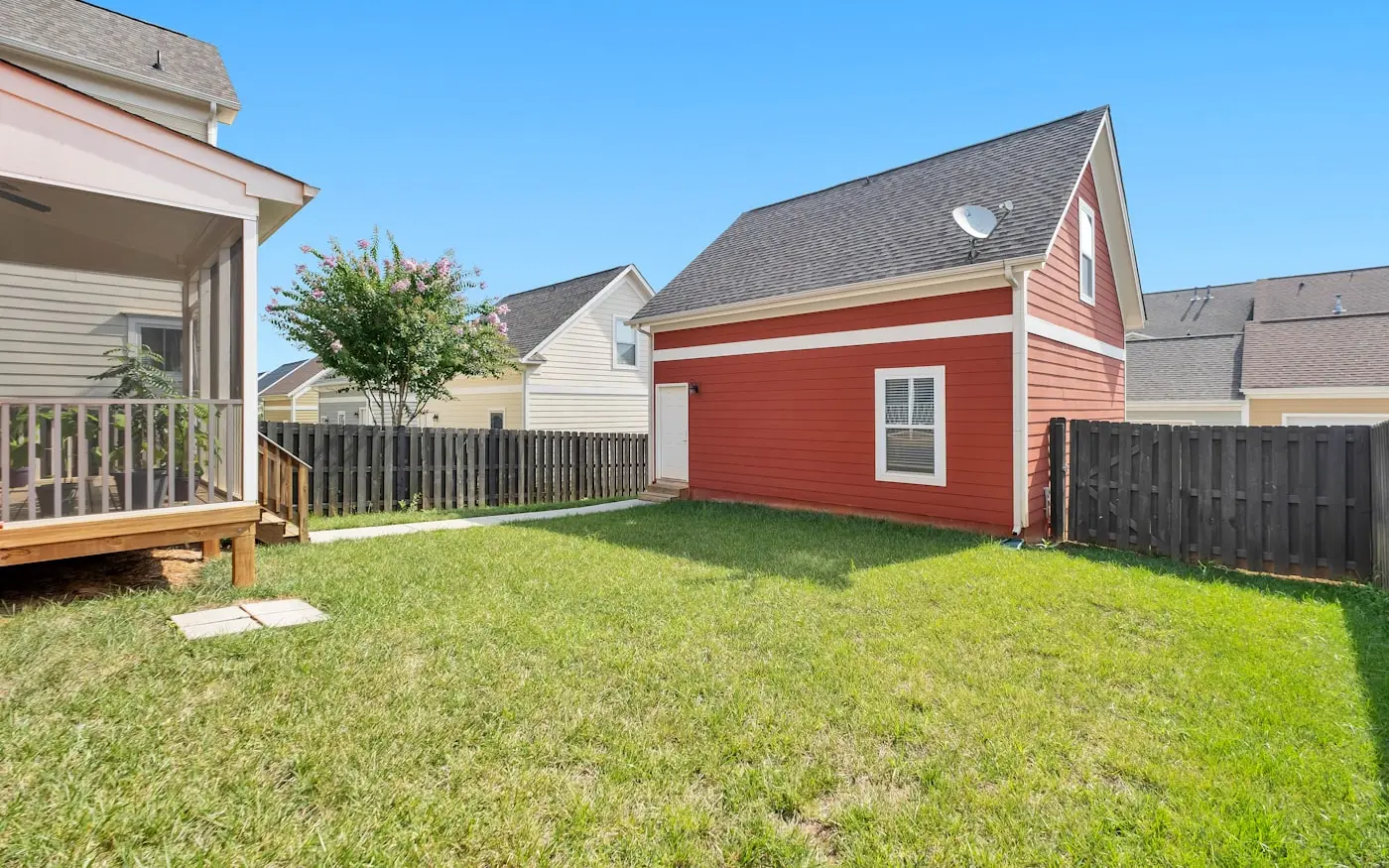 Fence & deck builders website design by BDX Omaha