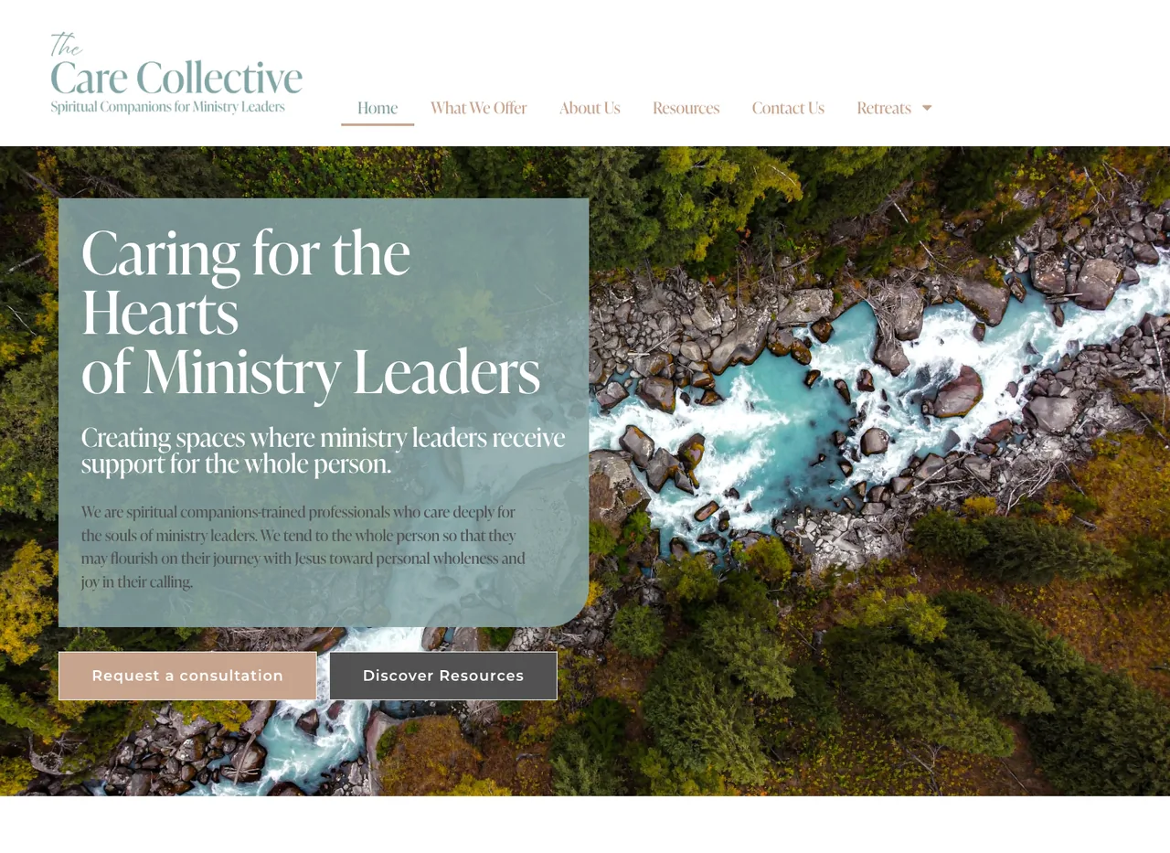 The Care Collective — website built by BDX Omaha