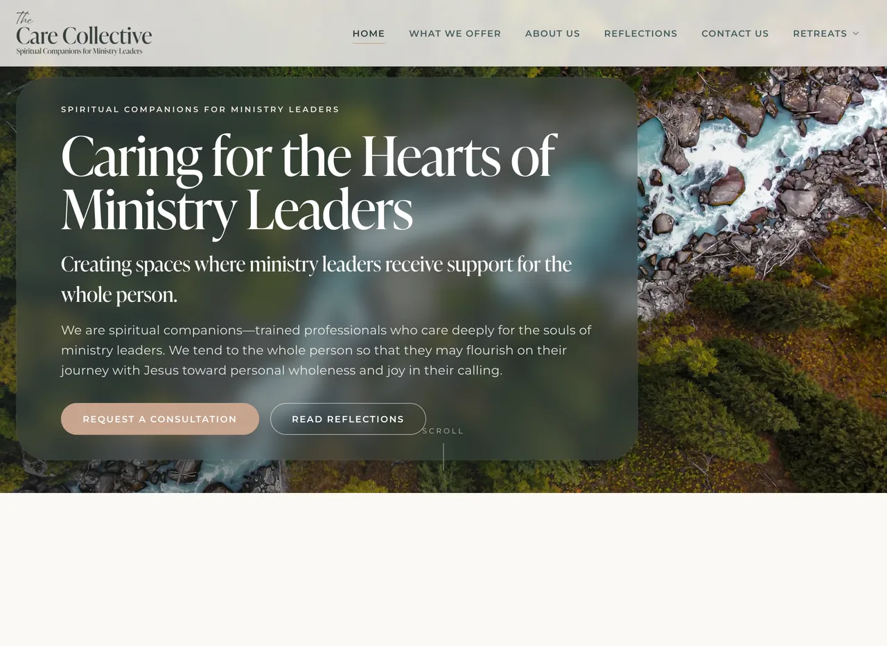 The Care Collective website