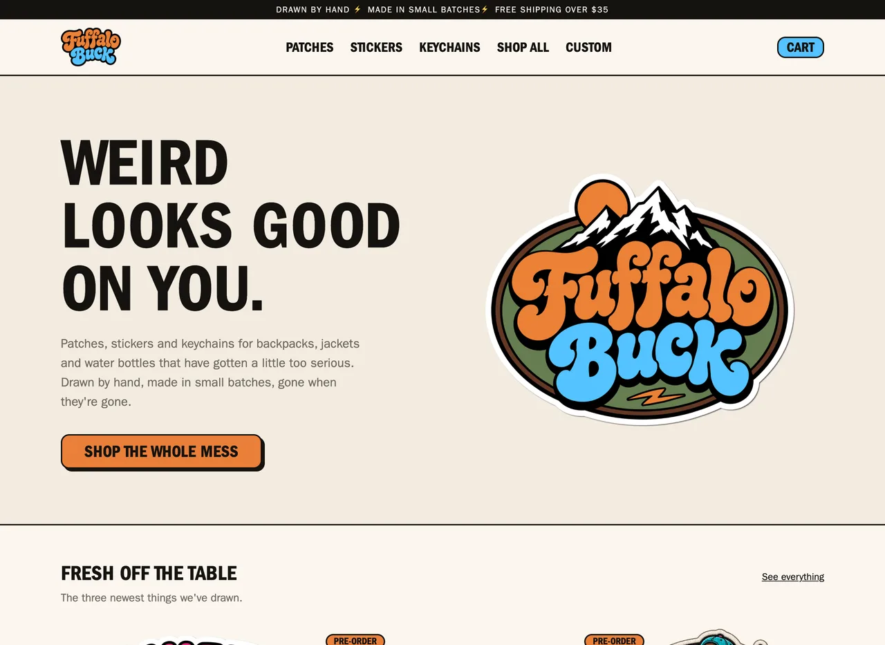 Fuffalo Buck — website built by BDX Omaha