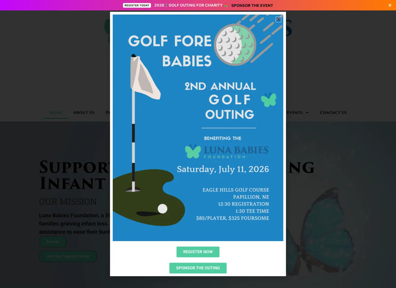 Luna Babies — website built by BDX Omaha