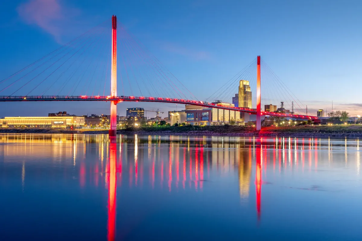 Omaha Nebraska city skyline — BDX Omaha is the leading Omaha digital marketing agency for web design SEO and PPC